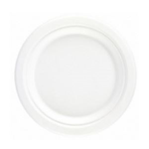 9" BAGASSE ROUND PAPER PLATE