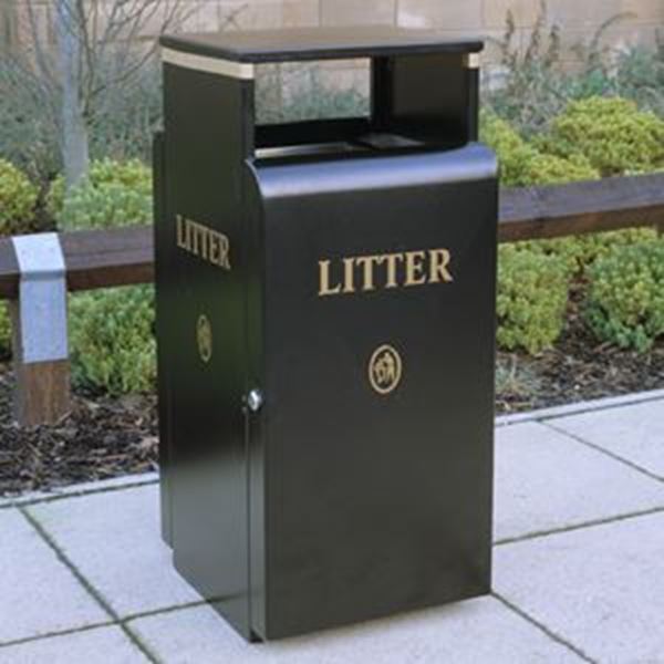 100lt VALLEY LITTER BIN