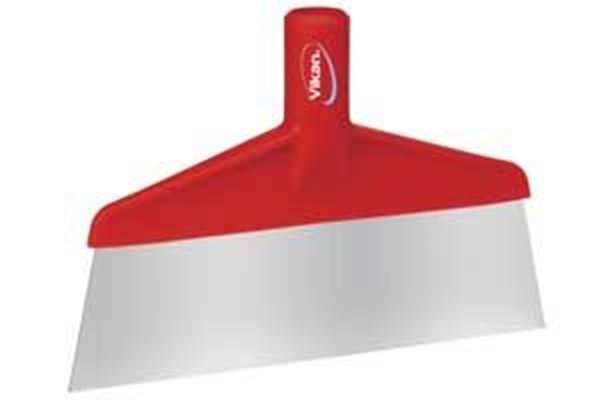 VIKAN TABLE/FLOOR SCRAPER STEEL - RED