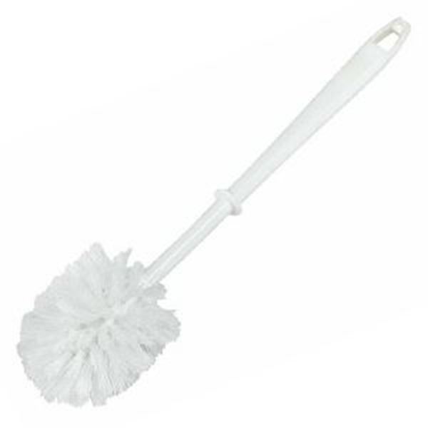 WHITE TOILET BRUSH ONLY