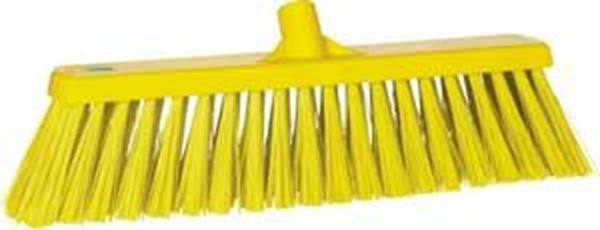 VIKAN PLATFORM BRUSH STIFF - YELLOW