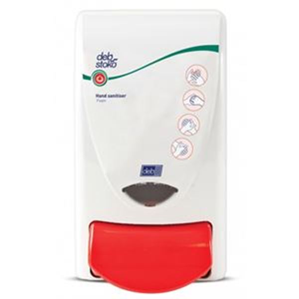 DEB SANITISE DISPENSER 1000 - RED BUTTON