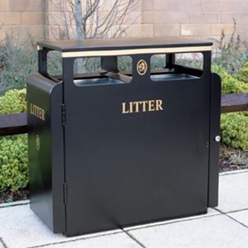 VALLEY FREE STANDING LITTER BIN