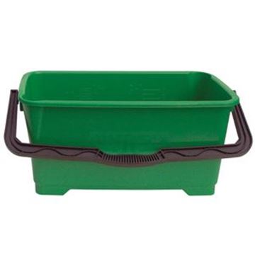 UNGER PRO OBLONG BUCKET - GREEN