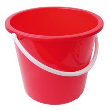 GRADUATED BUCKET PLASTIC - RED