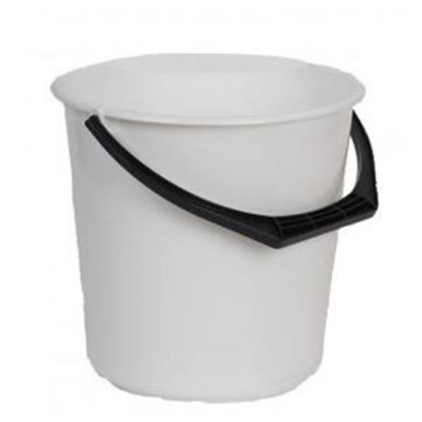 PLASTIC BUCKET WHITE