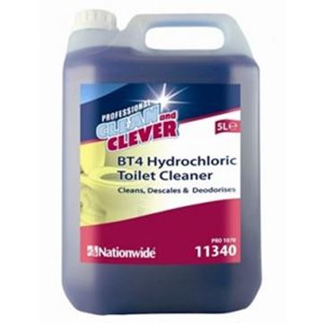 Clean and Clever BT4 HYDROCHLORIC TOILET CLEANER