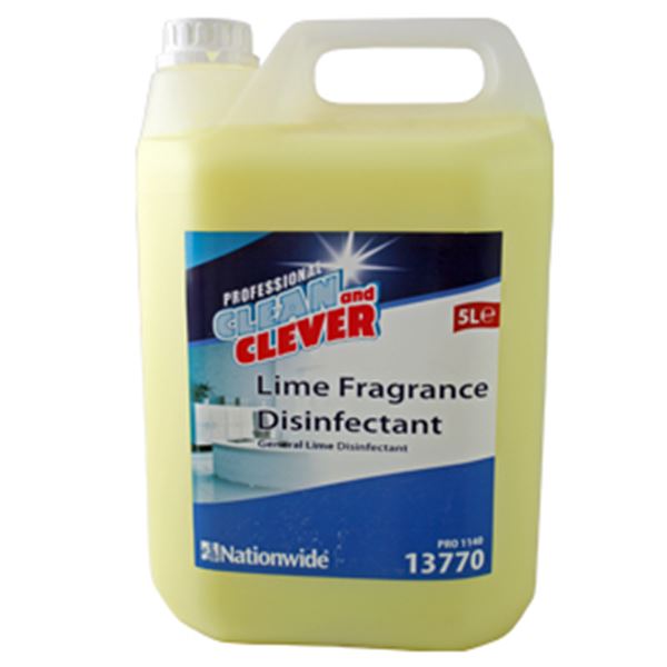 Picture of 2x5lt CLEAN & CLEVER LIME DISINFECTANT