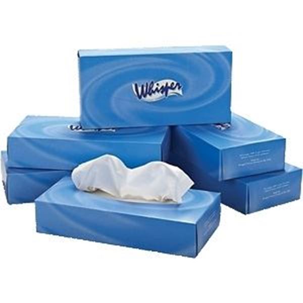 WHITE FACIAL TISSUE