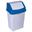 SWING BIN with BLUE LID