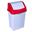 SWING BIN with RED LID