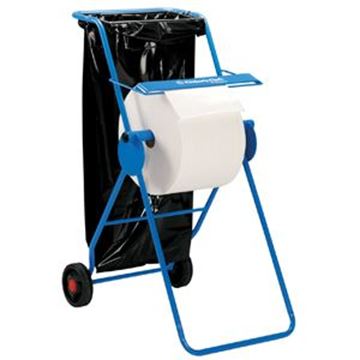 Kimberly-Clark Professional™  Mobile Stand Large Roll Wiper Dispenser 6155 - Blue