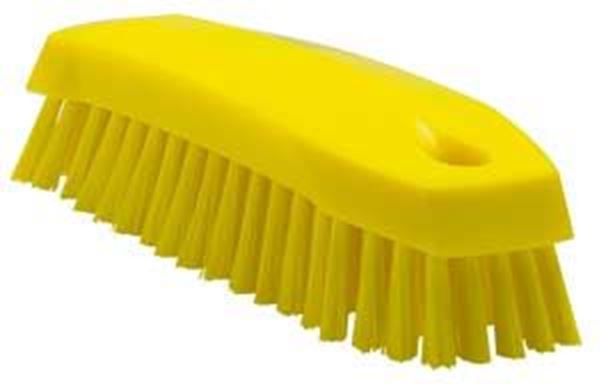 VIKAN SCRUB BRUSH MEDIUM - YELLOW