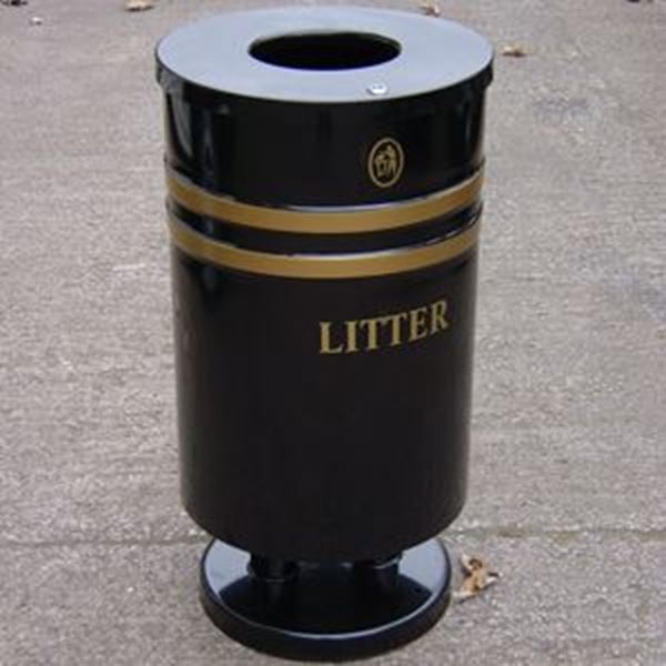 GRENADIER FREE STANDING LITTER BIN