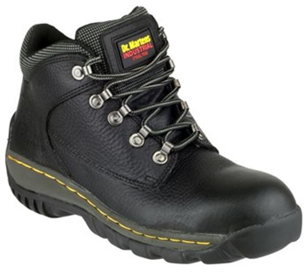 Picture of Black D.Martens Hiker Style Pad Top S9