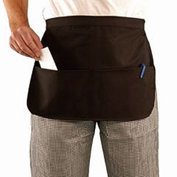 Picture of BLACK HALF APRON & MONEY POCKETS