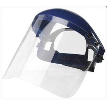 BOLLE FACE SHIELD C/W CLEAR PC VISOR