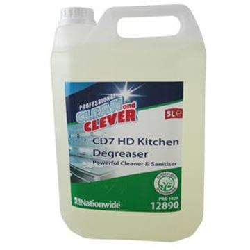 Clean and Clever Eco Friendly CD7 Kitchen Degreaser