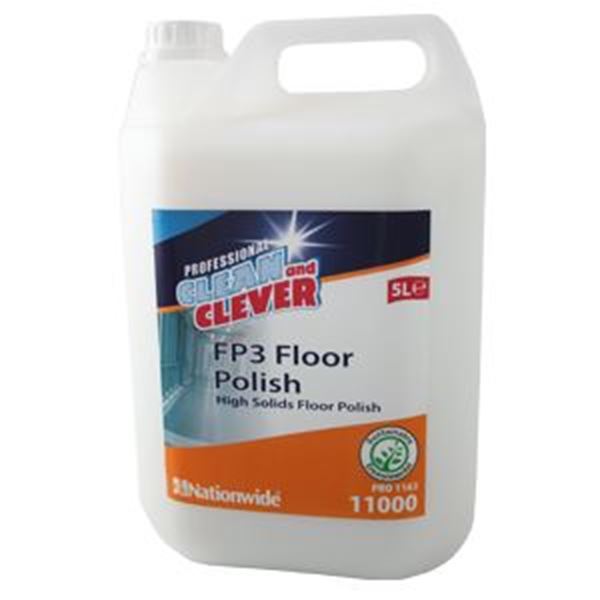 CLEAN & CLEVER FP3 FLOOR POLISH 18% Active