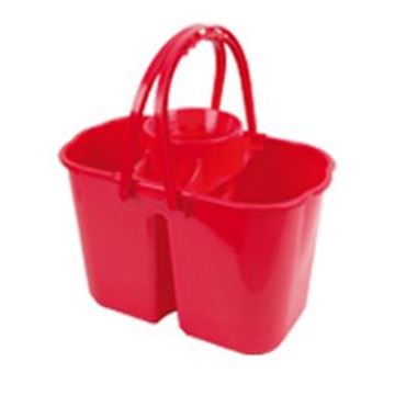 DOUBLE EXEL MOP BUCKET - RED