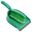 DUSTPAN & BRUSH SET ECONOMY SOFT - GREEN