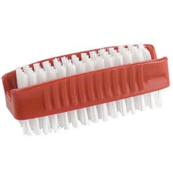 ECONOMY DOUBLE SIDED PLASTIC NAIL BRUSH