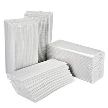 Essentials 2ply White C-Fold Hand Towels