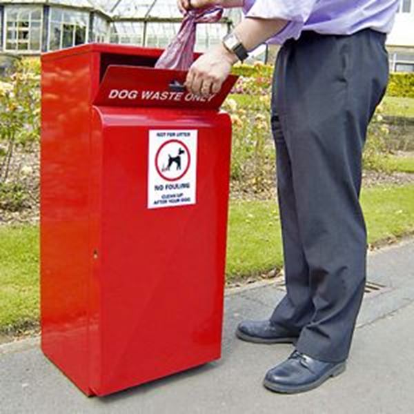 FREE STANDING DOG HYGIENE BIN