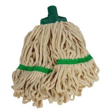 FREEDOM ECON COTTON MIDI MOP GREEN SOCKET