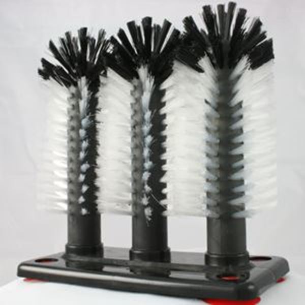 GLASSWASH HEDGEHOG 3 BRUSHES