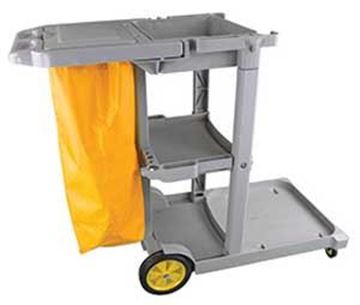 JOLLY TROLLEY - JANITORIAL CART with BAG