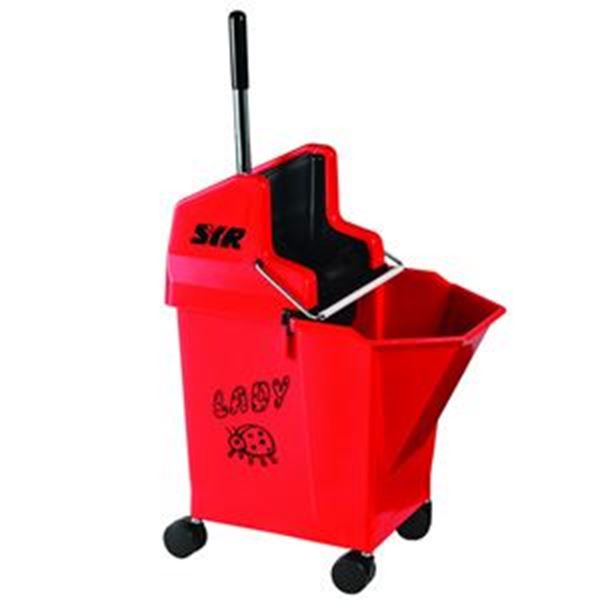 LADYBUG COMBO BUCKET & WRINGER - RED