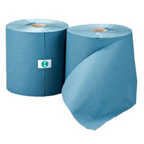 LEONARDO 1ply BLUE TOWEL ROLL