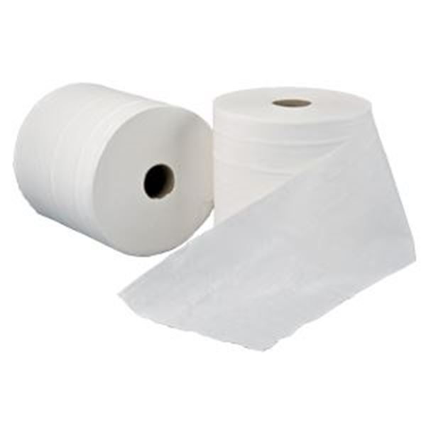 LEONARDO 2ply EMB WHITE TOWEL ROLL