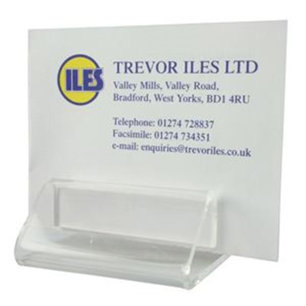 MENU HOLDER TENT TYPE - PERSPEX