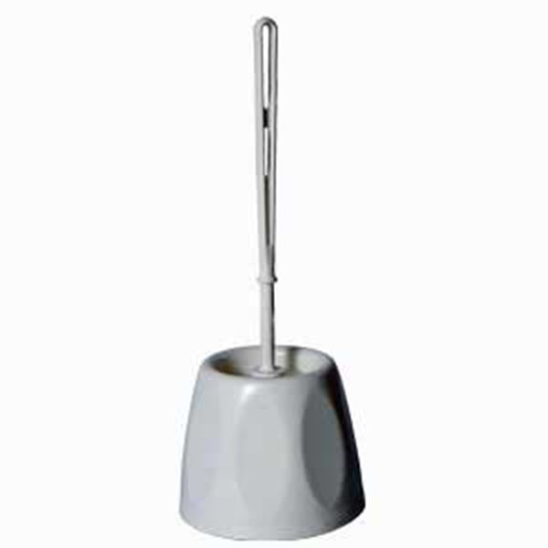 PLASTIC TOILET BRUSH & HOLDER