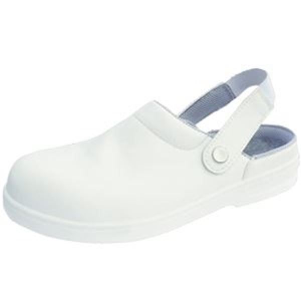 STEELITE SAFETY CLOG - WHITE