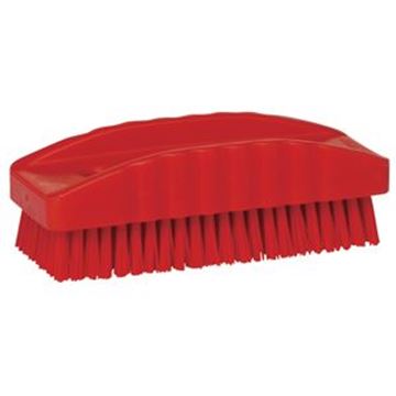 VIKAN NYLON NAIL BRUSH - RED