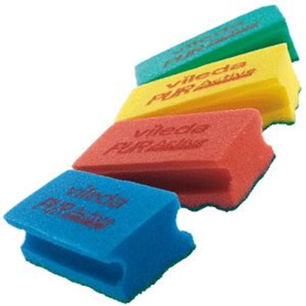 VILEDA PURACTIVE SCOURER - BLUE