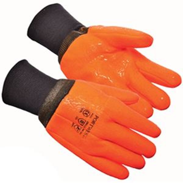 WEATHERPROOF HI VIS GLOVE PVC- XL