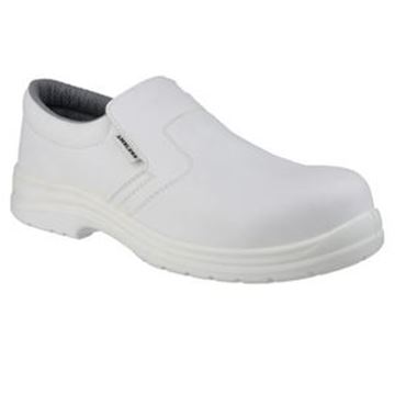 WHITE HYGIENE SAFETY SLIP ON SHOES - SIZE 12