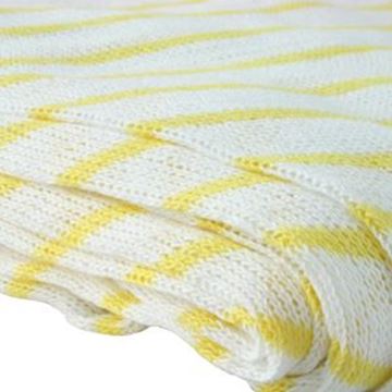 NW DISHCLOTH - YELLOW STRIPE