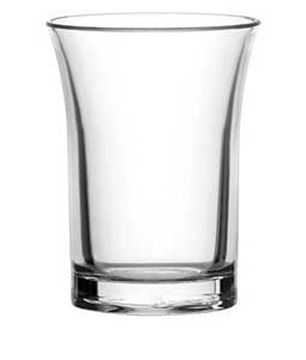 CE POLYSTYRENE SHOT GLASS