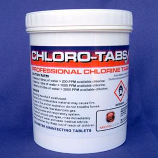 MICRO CHLOR TABS - TUB