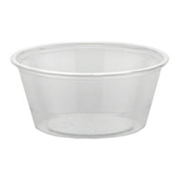 Picture of x250 2oz PLASTIC CLEAR SOUFFLE CUPS