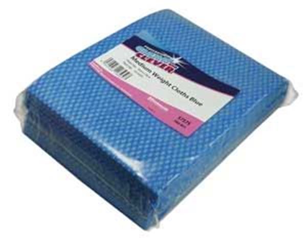 Clean and Clever Blue Medium Weight Cloths