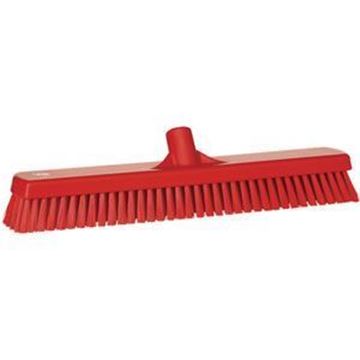 STIFF DECK BRUSH - RED