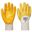 Nitrile L/weight Knitwrist Glove Yellow  XXLarge