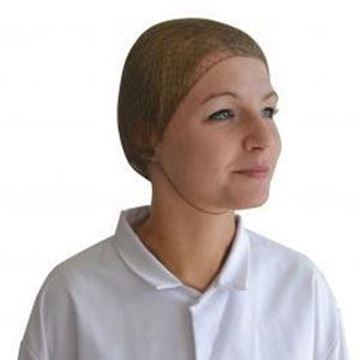 HAIRNET DETECTABLE - BROWN