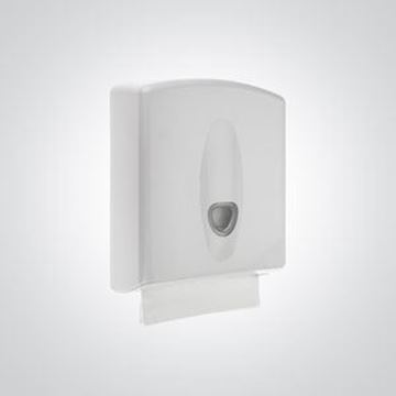 White C-Fold/I-Fold Hand Towel Dispenser